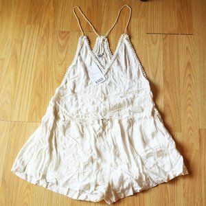 CUTE white romper by Ecote!